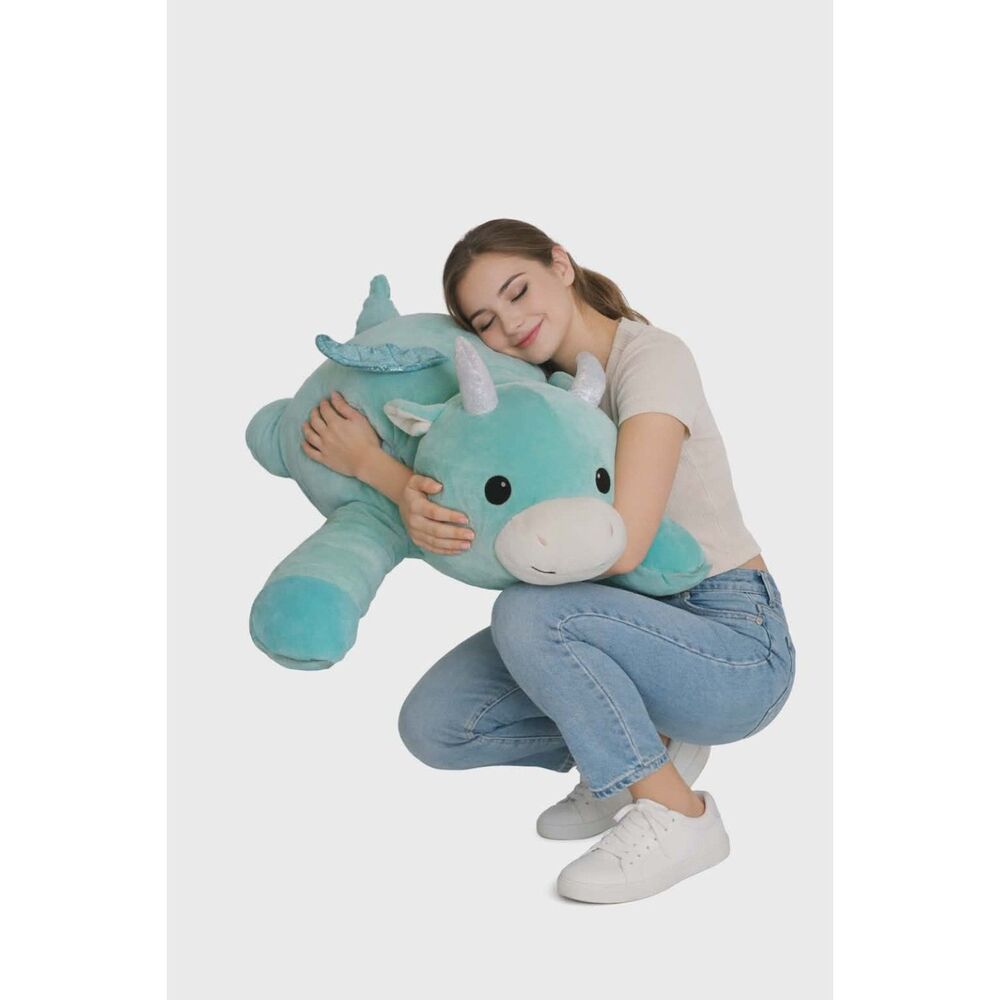 Squishmallow Hugmallow Miles the Long Dragon Plush Plushie Plushy Stuffed ANIMAL
